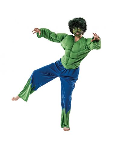 Disfraz de Forzudo Verde para Niño Tienda de disfraces online - Mercadisfraces