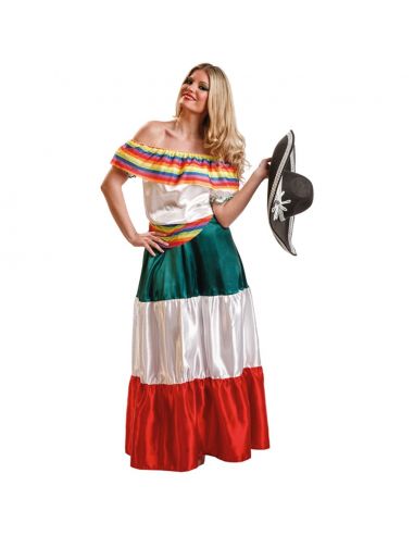Disfraz de Mejicana para Mujer Tienda de disfraces online - Mercadisfraces