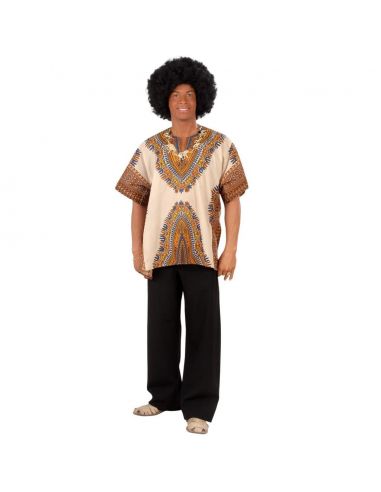 Camisa Africana Tienda de disfraces online - Mercadisfraces