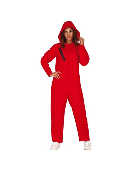 Disfraz de Convicta con Capucha Roja para Mujer Tienda de disfraces online - Mercadisfraces