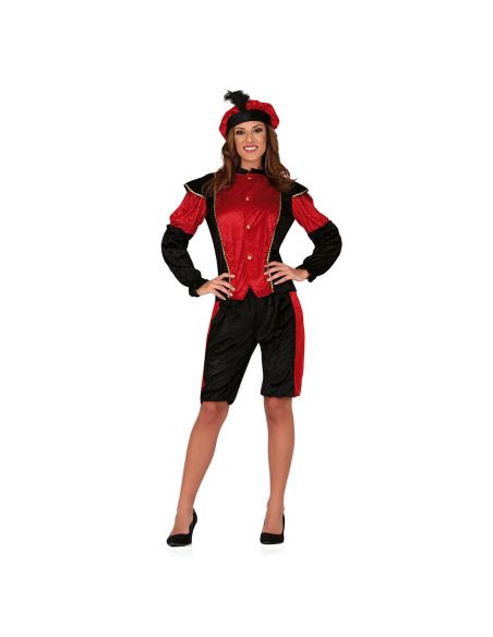 Disfraz de Paje Rojo para Mujer Tienda de disfraces online - Mercadisfraces Disfraz de Paje Rojo para Mujer Tienda de disfraces online - Mercadisfraces