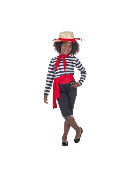 Disfraz de Gondolera Veneciana para Niña Tienda de disfraces online - Mercadisfraces