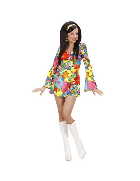 Disfraz Chica Flower Power Talla XL Tienda de disfraces online - venta disfraces