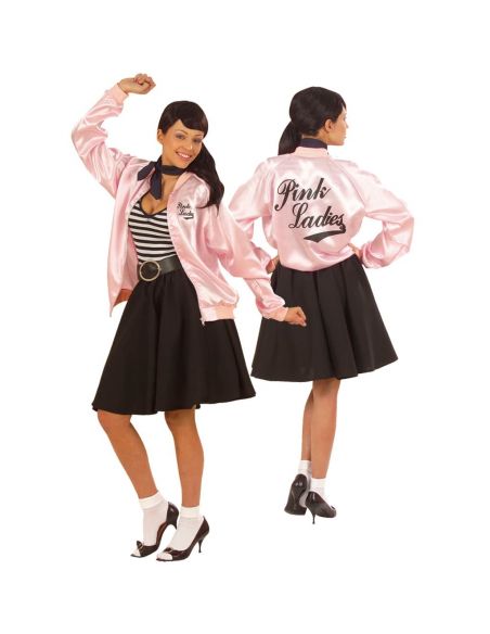 Chaqueta de Pink Ladies Talla XL Tienda de disfraces online - Mercadisfraces