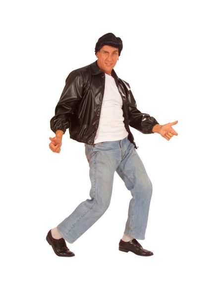 Cazadora Negra T Birds Tienda de disfraces online - Mercadisfraces Cazadora Negra T Birds Tienda de disfraces online - Mercadisfraces