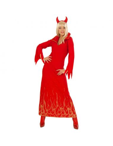 Disfraz de Diablesa Glitter para mujer Tienda de disfraces online - Mercadisfraces