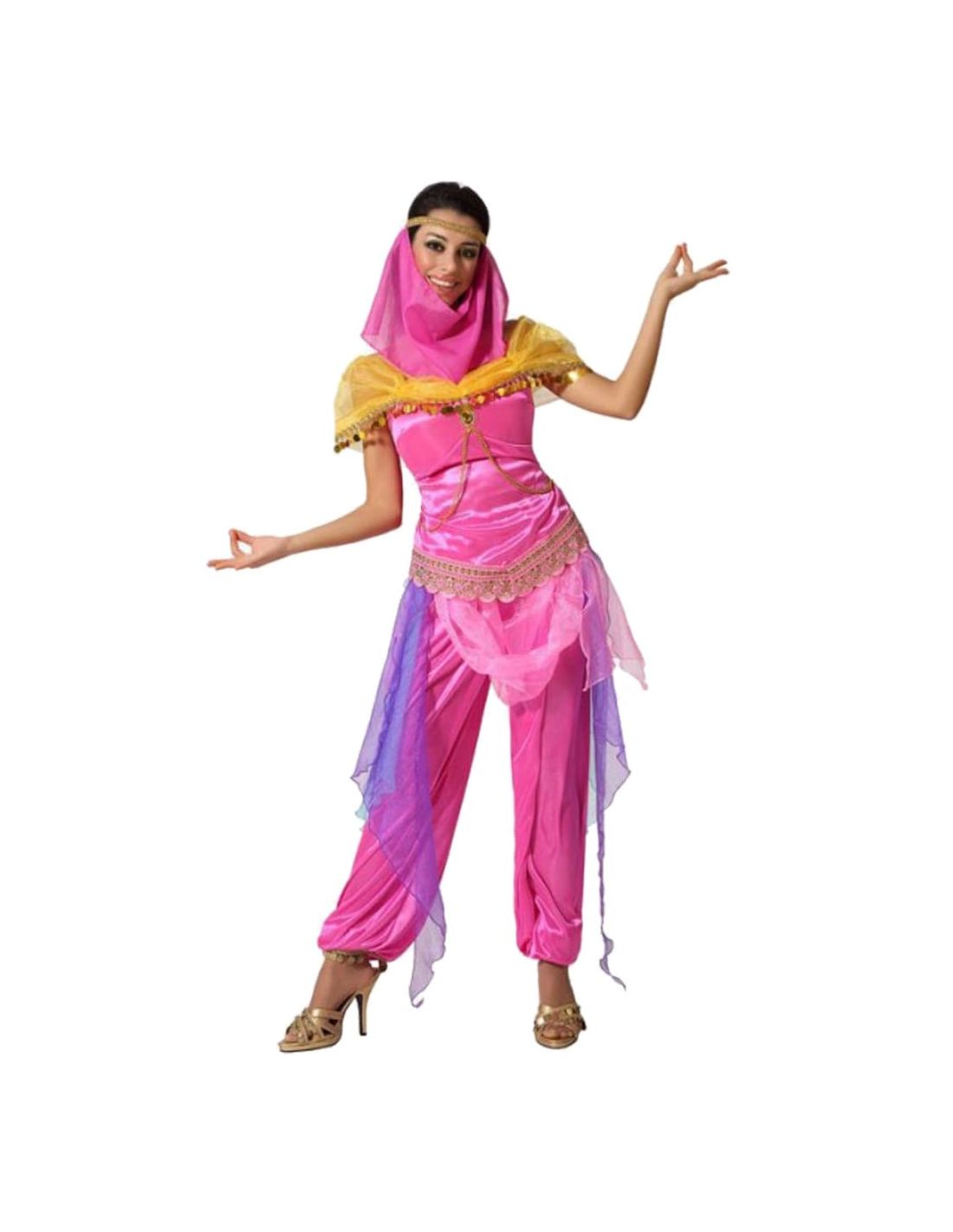 Disfraz Bailarina Árabe en rosa, Tienda de Disfraces Online