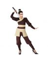 Disfraz Ninja Marron mujer Tienda de disfraces online - Mercadisfraces