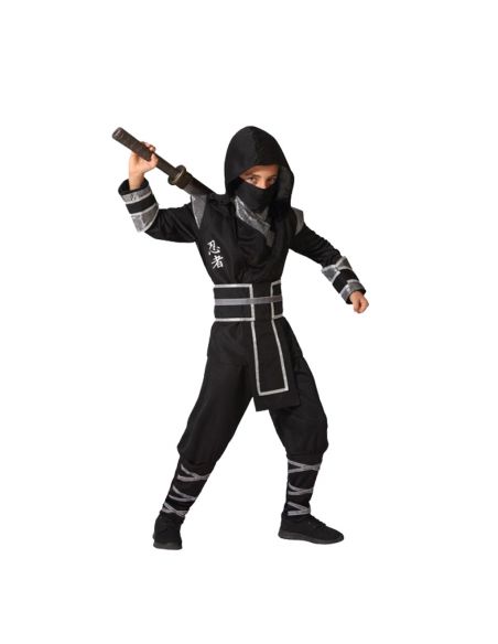 Disfraz Ninja Negro niño Tienda de disfraces online - Mercadisfraces