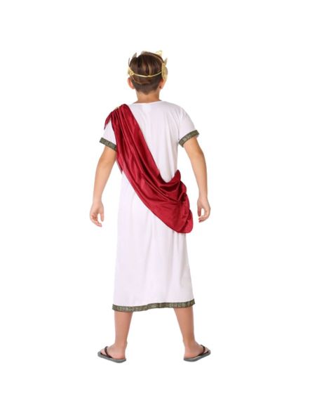Disfraz Romano Blanco niño Tienda de disfraces online - Mercadisfraces