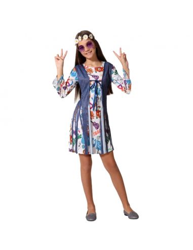 Disfraz Hippie Vaquera niña Tienda de disfraces online - Mercadisfraces