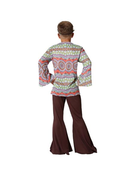 Disfraz Hippie flower power para niño Tienda de disfraces online - Mercadisfraces