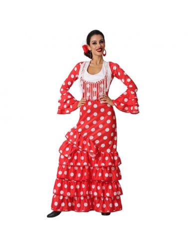 España Barcelona Admirable Disfraz Flamenca Rocio mujer | Tienda de Disfraces Online | Envios...