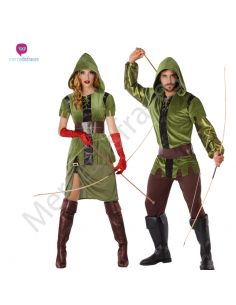 Disfraz Pareja de Arqueros Tienda de disfraces online - Mercadisfraces