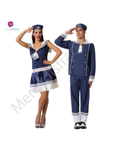 Disfraz Pareja de Marineros Tienda de disfraces online - Mercadisfraces