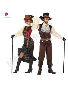 Disfraz Pareja de Steampunk Tienda de disfraces online - Mercadisfraces