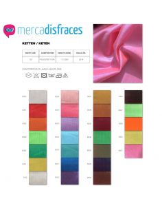 Mercadisfraces | Tela de rasete para disfraces gran surtido en colores 2