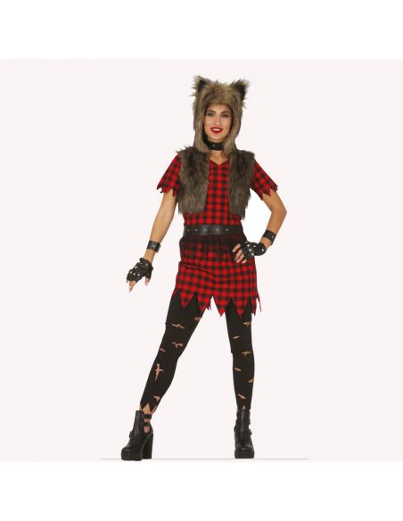 Disfraz Lobo Rebelde para mujer Tienda de disfraces online - Mercadisfraces Disfraz Lobo Rebelde para mujer Tienda de disfraces online - Mercadisfraces