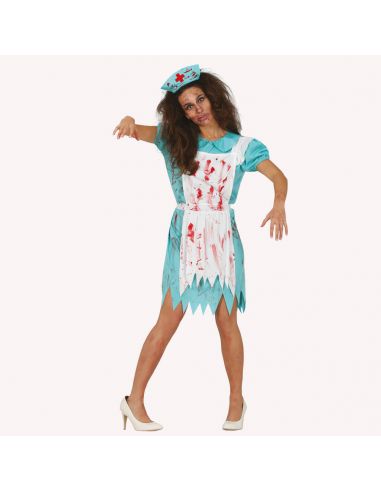 Disfraz Zombie Enfermera mujer Tienda de disfraces online - Mercadisfraces