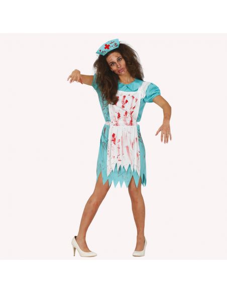 Disfraz Zombie Enfermera mujer Tienda de disfraces online - Mercadisfraces