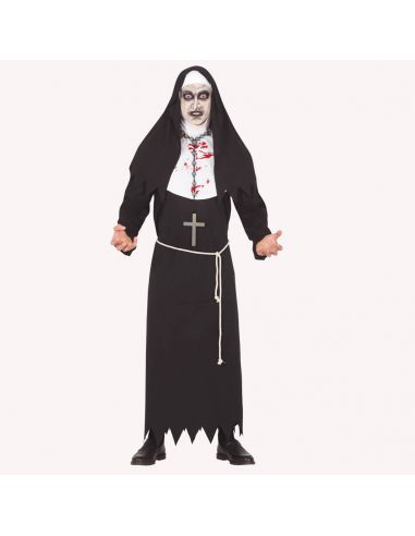 Disfraz Zombie Monja adulto Tienda de disfraces online - Mercadisfraces