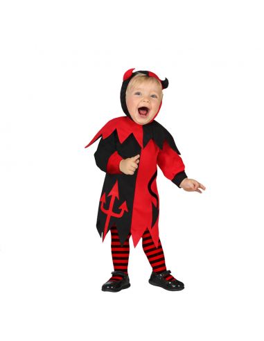 punto Becks Empleado Disfraz de Demonio para Bebé niña | Tienda de Disfraces Online | M...