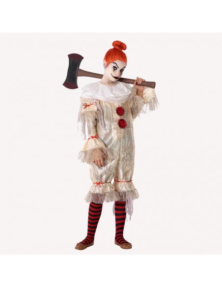 Disfraz Payaso Macaabro niña Tienda de disfraces online - Mercadisfraces