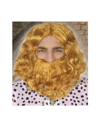 Peluca Rey Mago Rubia Tienda de disfraces online - Mercadisfraces