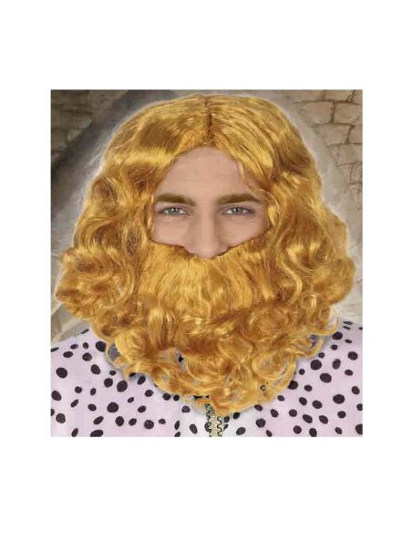 Peluca Rey Mago Rubia Tienda de disfraces online - Mercadisfraces Peluca Rey Mago Rubia Tienda de disfraces online - Mercadisfraces