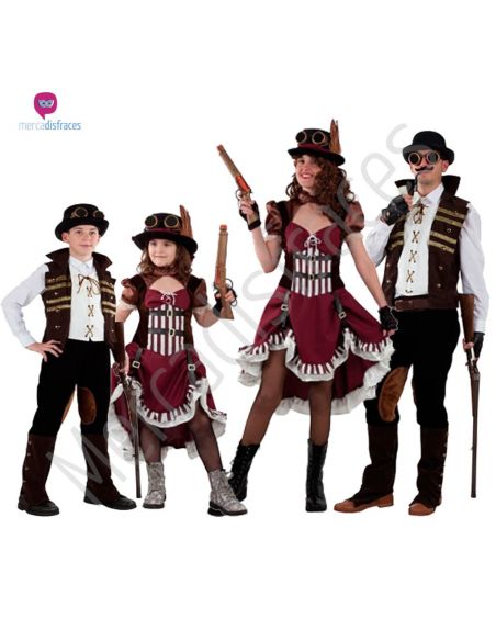 Disfraces Grupos Steampunk Elegantes Tienda de disfraces online - Mercadisfraces