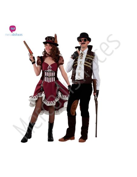 Disfraces Grupo Pareja Steampunk Elegantes Tienda de disfraces online - Mercadisfraces Disfraces Grupo Pareja Steampunk Elegantes Tienda de disfraces online - Mercadisfraces