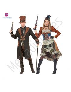 Disfraces Grupo Pareja de Steampunk Tienda de disfraces online - Mercadisfraces
