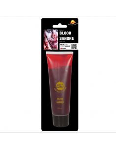 Tubo de Sangre de 100 Ml. Tienda de disfraces online - Mercadisfraces