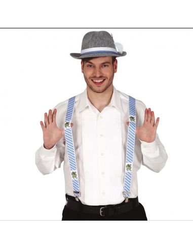 Tirantes Oktoberfest Tienda de disfraces online - Mercadisfraces
