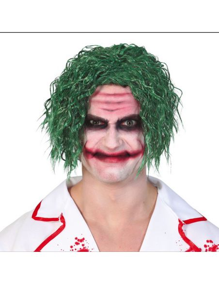 Peluca Verde Payaso Tienda de disfraces online - Mercadisfraces