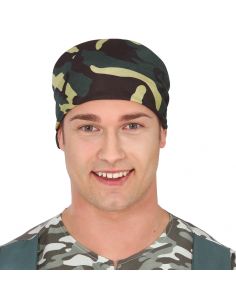 Pañuelo Cabeza Camuflaje Tienda de disfraces online - Mercadisfraces