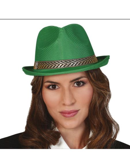 Gorro Gangster Verde Tienda de disfraces online - Mercadisfraces Gorro Gangster Verde Tienda de disfraces online - Mercadisfraces