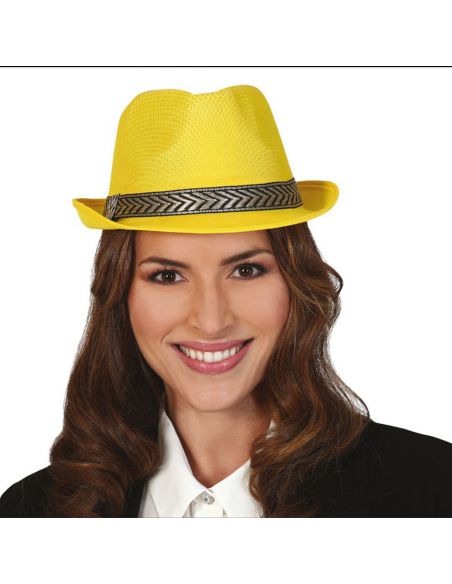 Gorro Gangster Amarillo Tienda de disfraces online - Mercadisfraces Gorro Gangster Amarillo Tienda de disfraces online - Mercadisfraces