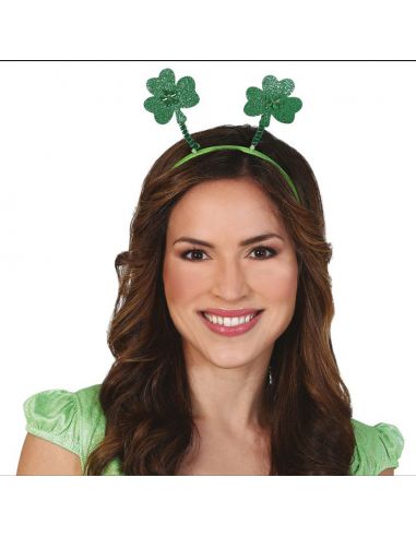 Diadema St.Patrick Trebol Tienda de disfraces online - Mercadisfraces