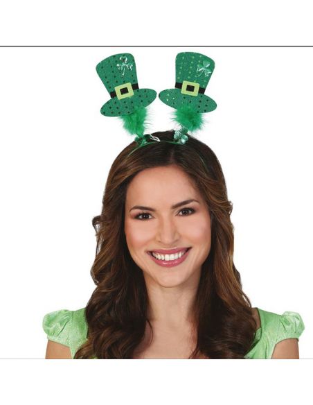 Diadema St.Patrick Chisteras Tienda de disfraces online - Mercadisfraces