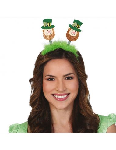 Diadema St.Patrick Cabezas Tienda de disfraces online - Mercadisfraces