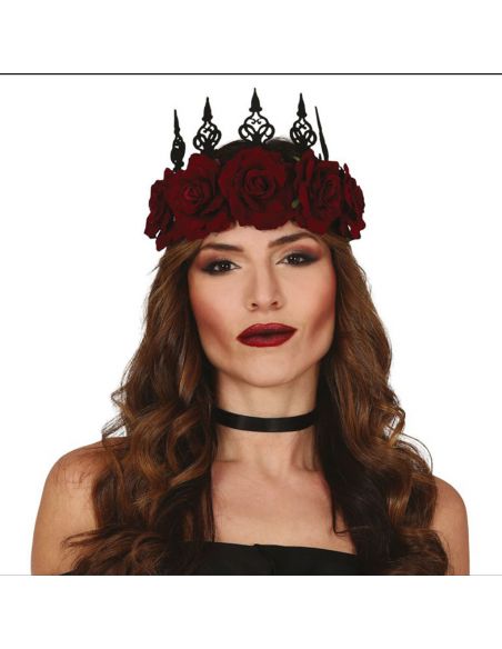 Corona Reina Flores Tienda de disfraces online - Mercadisfraces Corona Reina Flores Tienda de disfraces online - Mercadisfraces