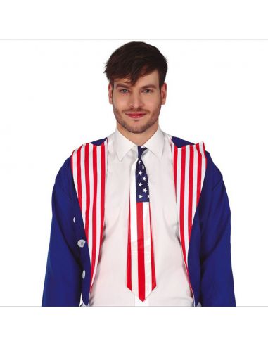 Corbata América Tienda de disfraces online - Mercadisfraces