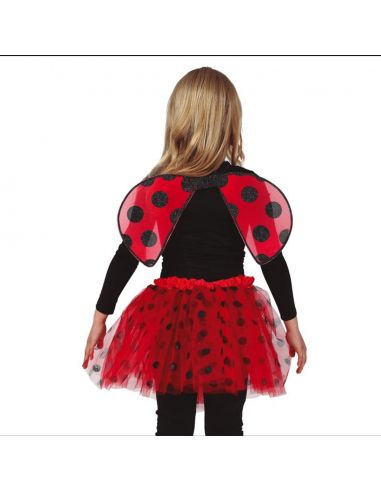 Conjunto Mariquita (Alas Y Tutu) Tienda de disfraces online - Mercadisfraces