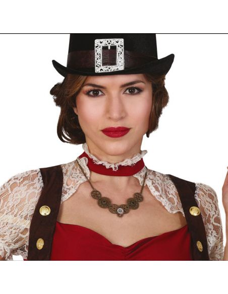 Collar Engranajes Steampunk Tienda de disfraces online - Mercadisfraces Collar Engranajes Steampunk Tienda de disfraces online - Mercadisfraces