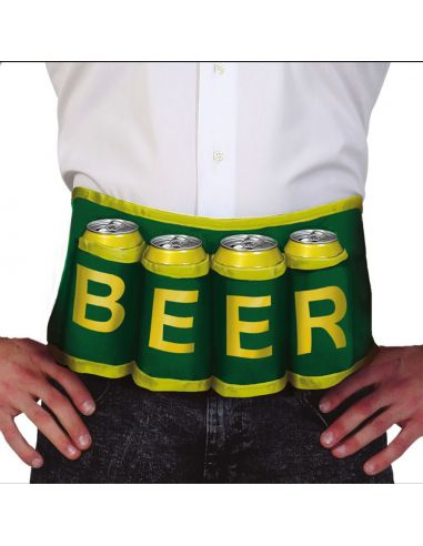 Cinturón Porta Cervezas Tienda de disfraces online - Mercadisfraces