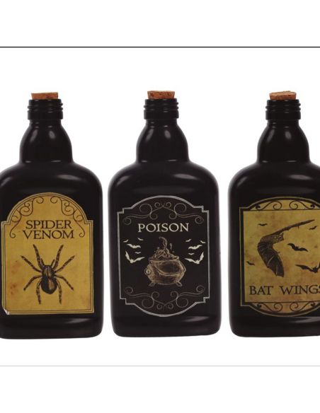 Botellas Veneno Vidrio Surtidas Tienda de disfraces online - Mercadisfraces Botellas Veneno Vidrio Surtidas Tienda de disfraces online - Mercadisfraces