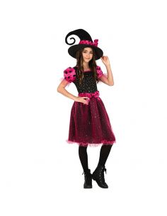 Disfraz Bruja Rosa Infantil Tienda de disfraces online - Mercadisfraces