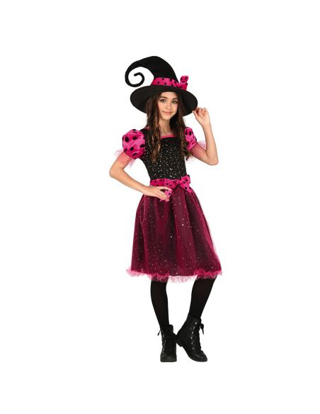 Disfraz Bruja Rosa Infantil Tienda de disfraces online - Mercadisfraces Disfraz Bruja Rosa Infantil Tienda de disfraces online - Mercadisfraces