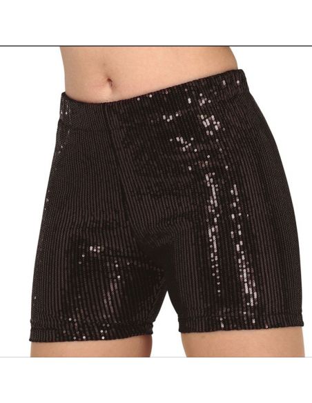 Shorts Lentejuelas Negro Tienda de disfraces online - Mercadisfraces Shorts Lentejuelas Negro Tienda de disfraces online - Mercadisfraces